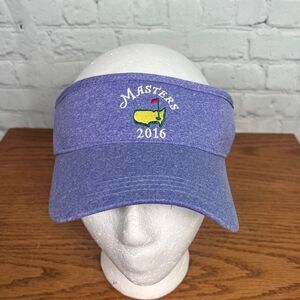 Masters Golf 2016 Visor Adjustable Strap w/logo & name embroidered OSFM